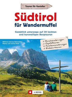 cover image of Südtirol für Wandermuffel